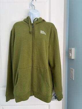 George Olive Green Fleece Pullover Hoodie